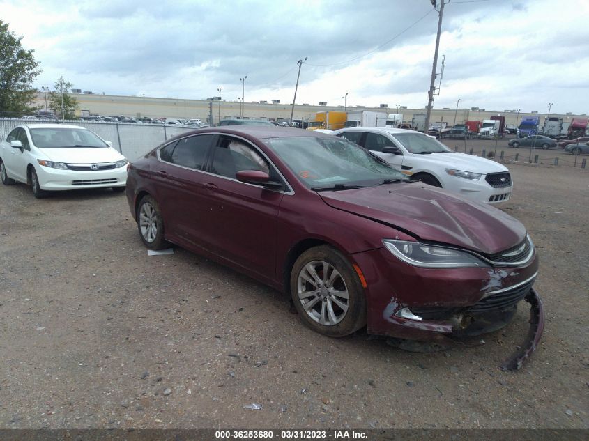 2015 CHRYSLER 200 LIMITED