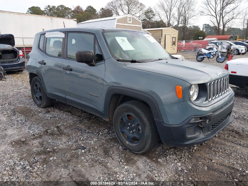 2017 JEEP RENEGADE SPORT FWD