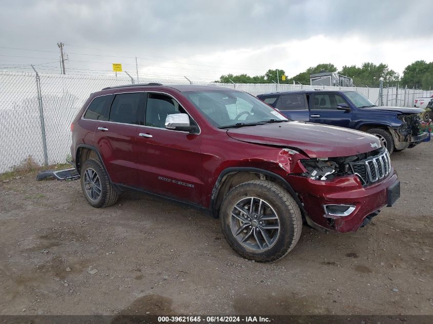 2017 JEEP GRAND CHEROKEE LIMITED 4X4