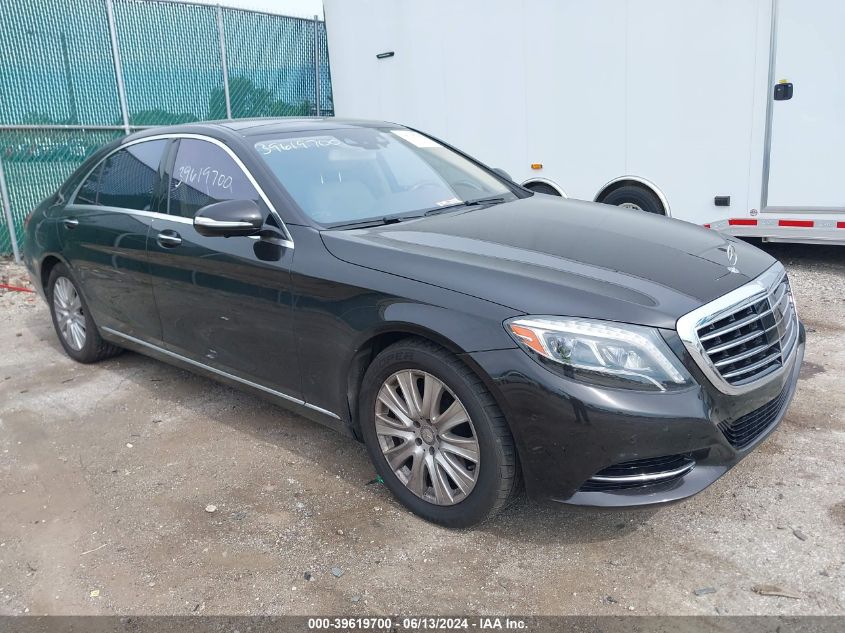 2015 MERCEDES-BENZ S 550 4MATIC