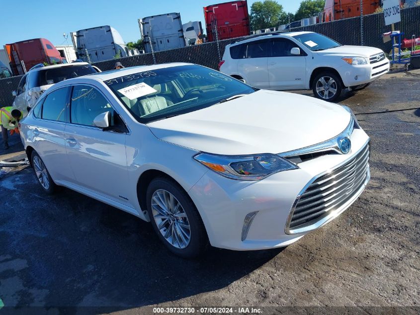 2018 TOYOTA AVALON HYBRID LIMITED