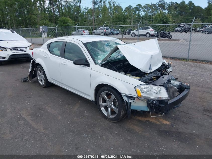 2013 DODGE AVENGER SE