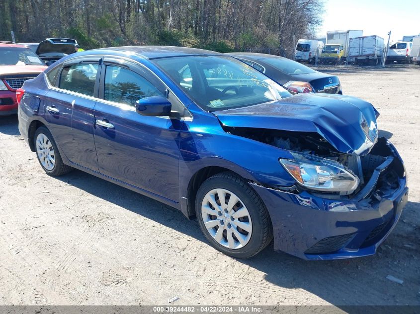 2017 NISSAN SENTRA SV