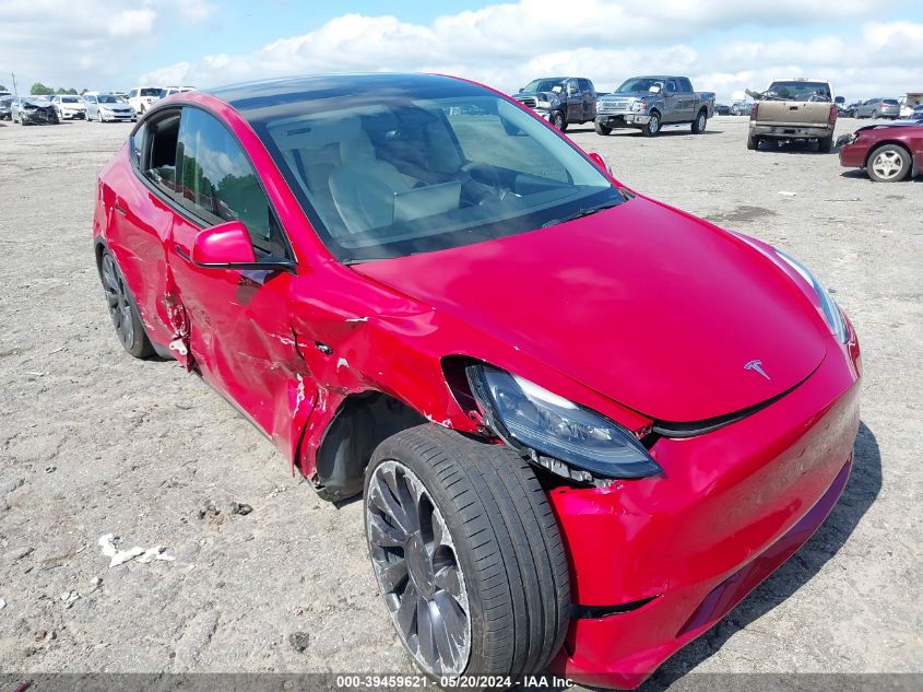 2022 TESLA MODEL Y PERFORMANCE DUAL MOTOR ALL-WHEEL DRIVE