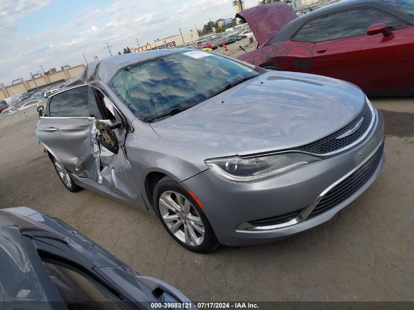 2016 CHRYSLER 200 LIMITED