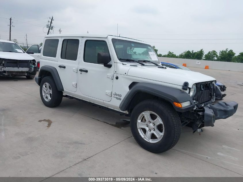 2021 JEEP WRANGLER UNLIMITED SPORT S 4X4