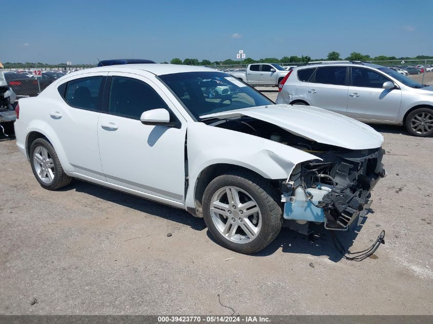 2012 DODGE AVENGER SXT