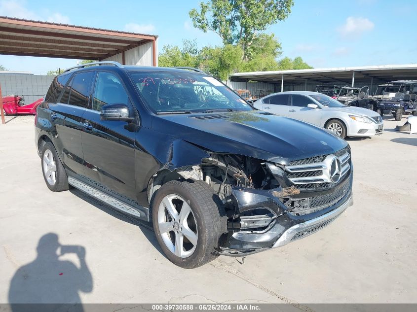 2016 MERCEDES-BENZ GLE 350