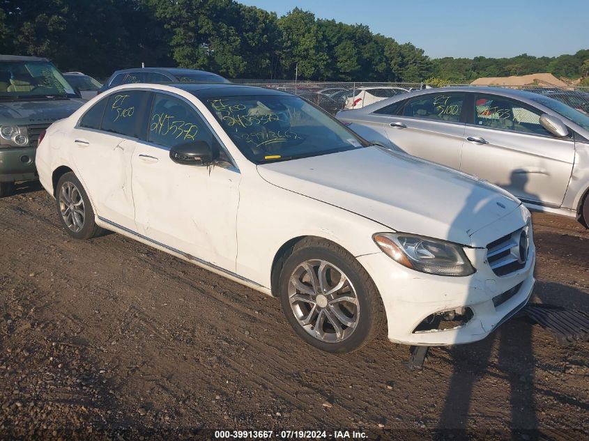 2016 MERCEDES-BENZ C 300 4MATIC/LUXURY 4MATIC/SPORT 4MATIC