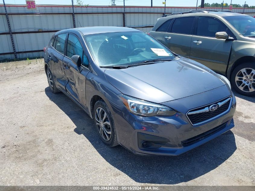 2017 SUBARU IMPREZA 2.0I