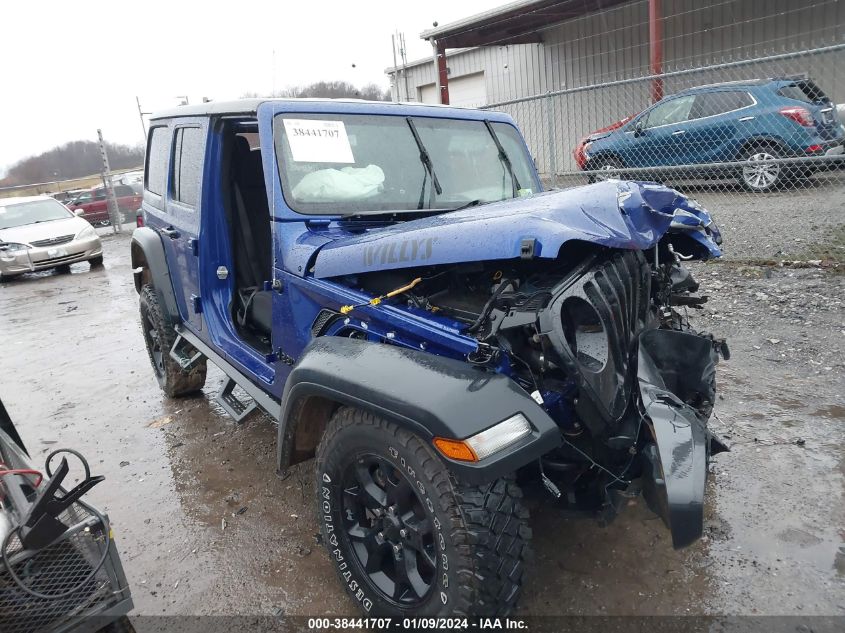 2020 JEEP WRANGLER UNLIMITED WILLYS 4X4