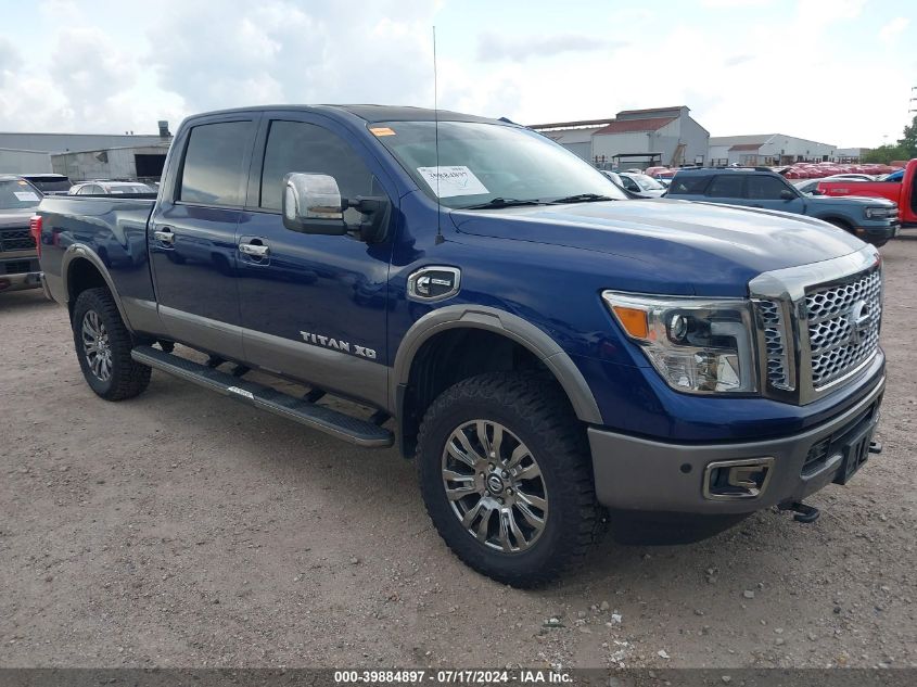 2017 NISSAN TITAN XD PLATINUM RESERVE DIESEL