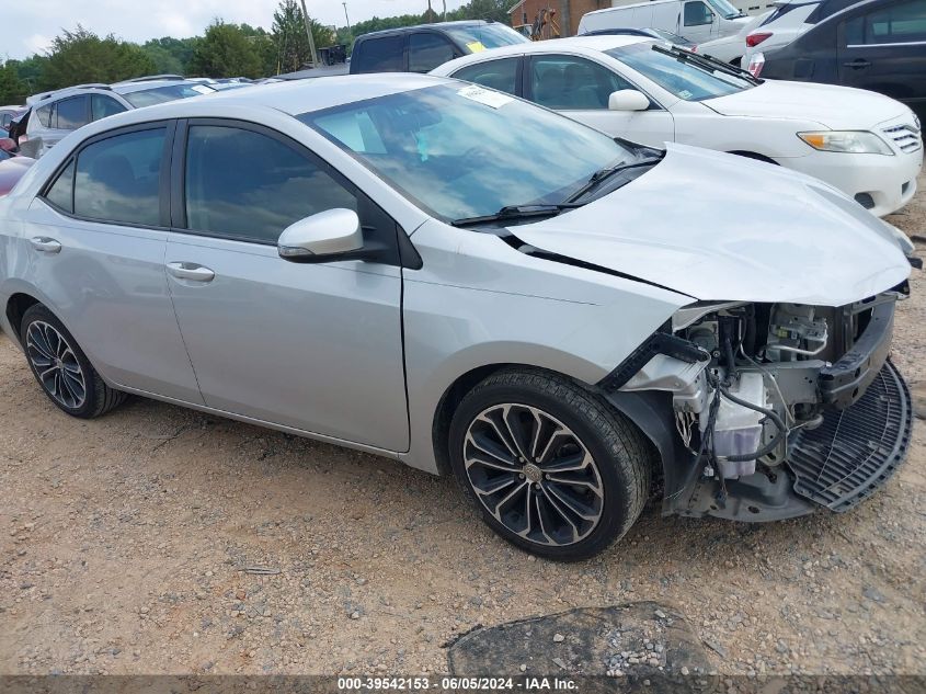 2015 TOYOTA COROLLA S PLUS