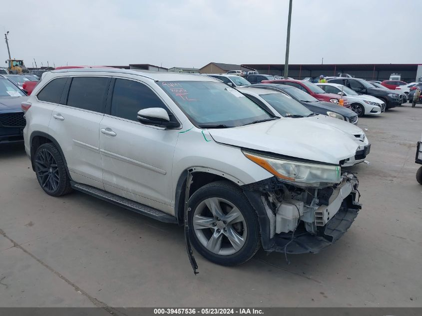 2015 TOYOTA HIGHLANDER LIMITED V6