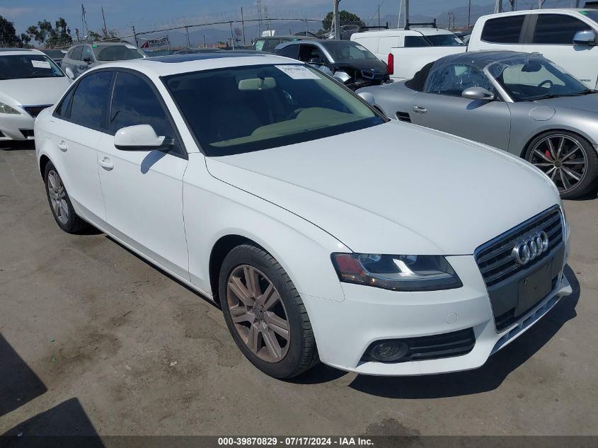 2010 AUDI A4 2.0T PREMIUM