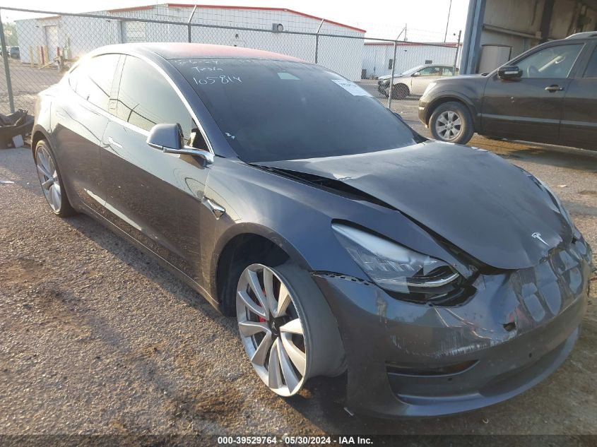 2018 TESLA MODEL 3 LONG RANGE/PERFORMANCE