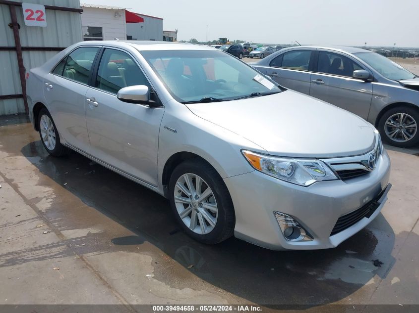 2012 TOYOTA CAMRY HYBRID XLE