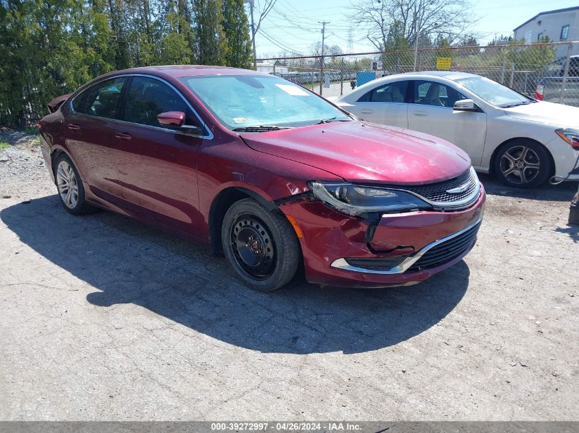 2015 CHRYSLER 200 LIMITED