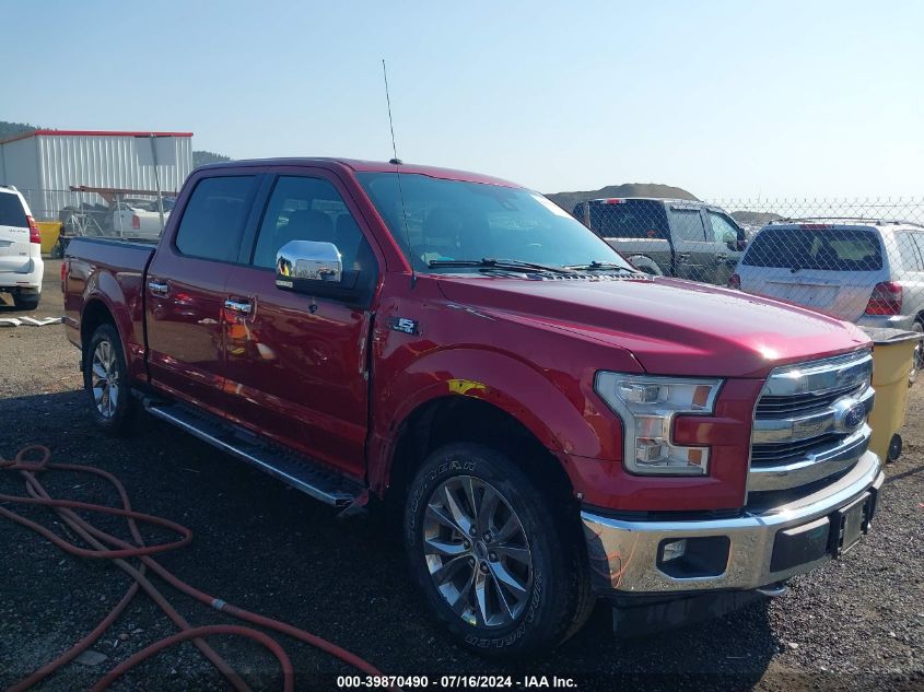 2017 FORD F-150 LARIAT