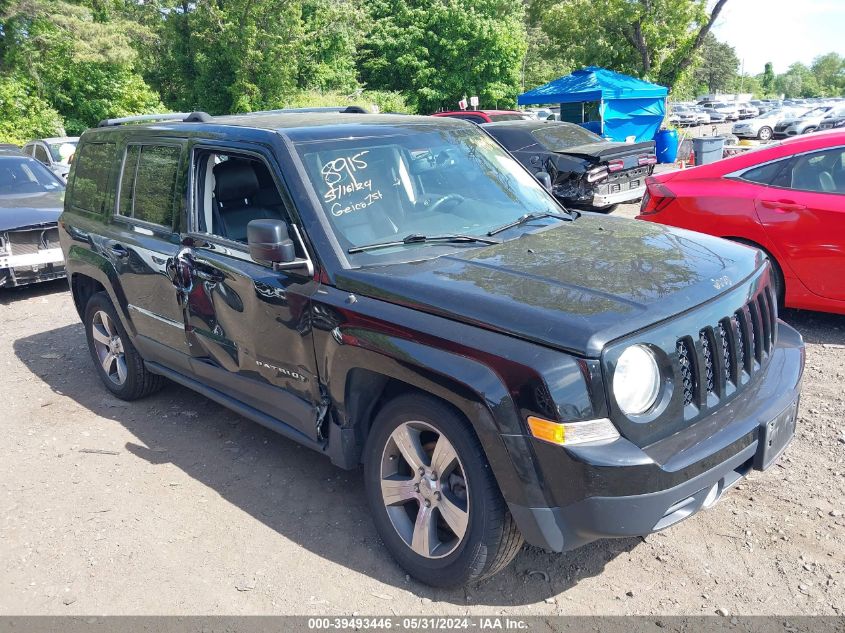 2016 JEEP PATRIOT HIGH ALTITUDE EDITION