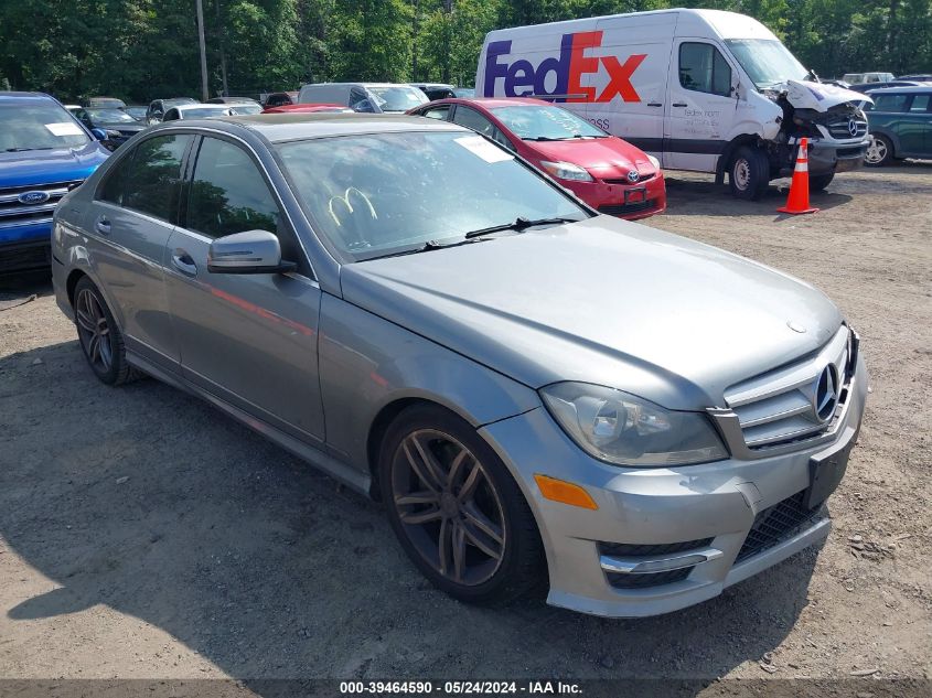 2013 MERCEDES-BENZ C 300 LUXURY 4MATIC/SPORT 4MATIC