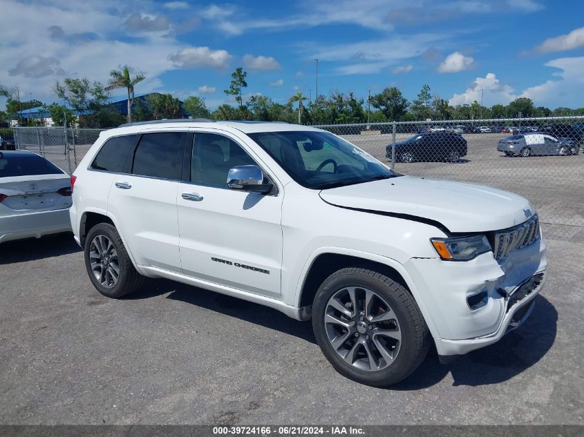 2018 JEEP GRAND CHEROKEE OVERLAND 4X2