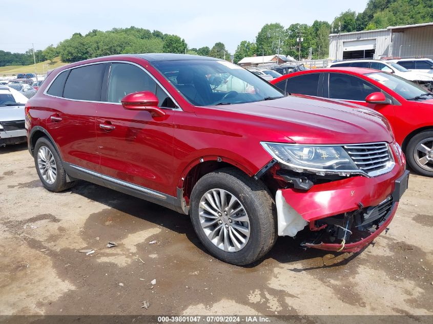 2017 LINCOLN MKX SELECT