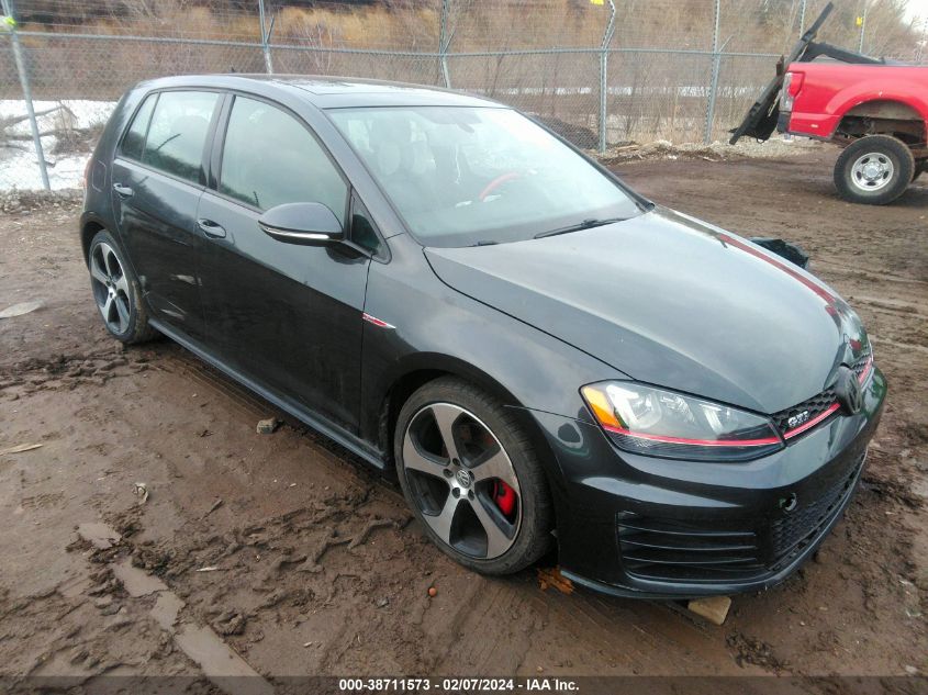 2015 VOLKSWAGEN GOLF GTI 2.0T SE 4-DOOR