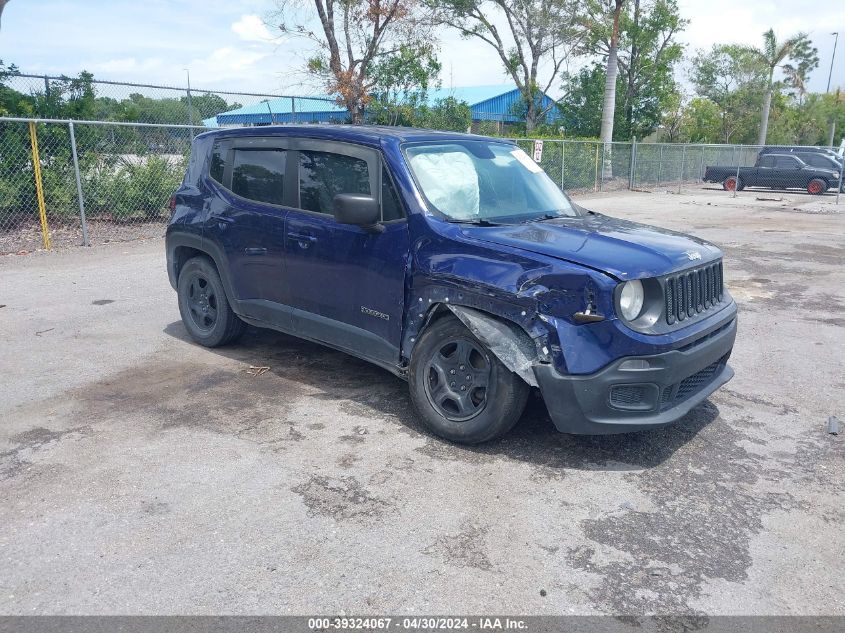 2016 JEEP RENEGADE SPORT