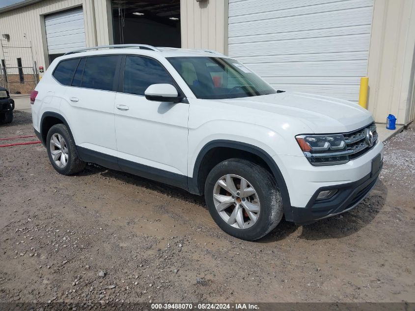 2018 VOLKSWAGEN ATLAS 3.6L V6 SE