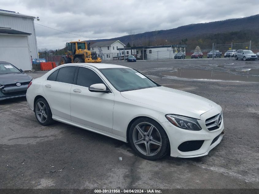 2016 MERCEDES-BENZ C 300 4MATIC/LUXURY 4MATIC/SPORT 4MATIC