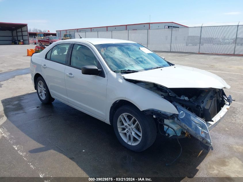 2011 FORD FUSION S