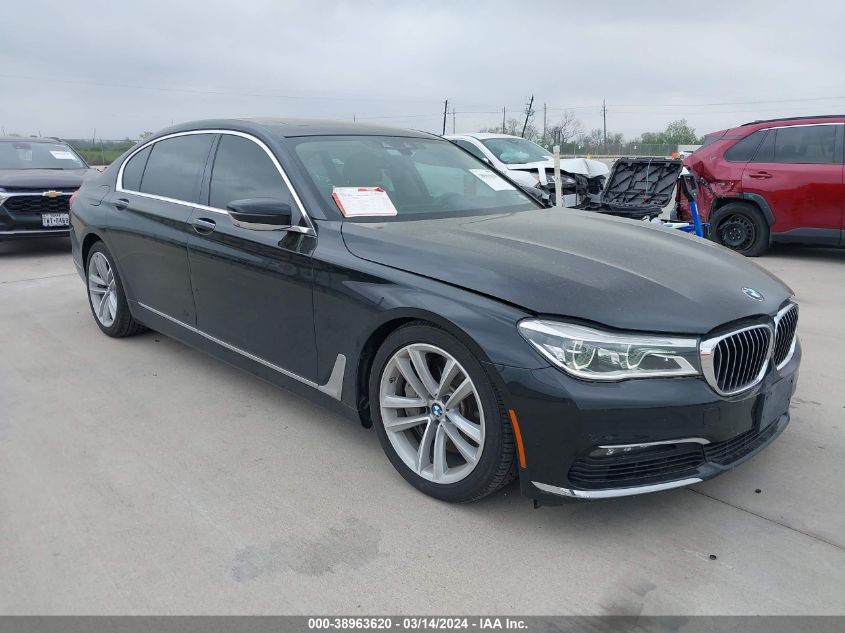 2016 BMW 750I