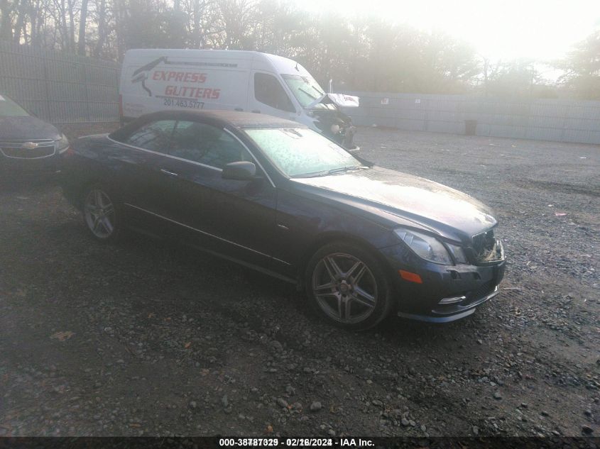 2012 MERCEDES-BENZ E 550