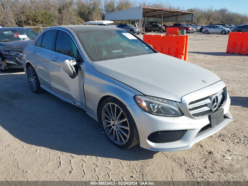 2016 MERCEDES-BENZ C 300 4MATIC/LUXURY 4MATIC/SPORT 4MATIC