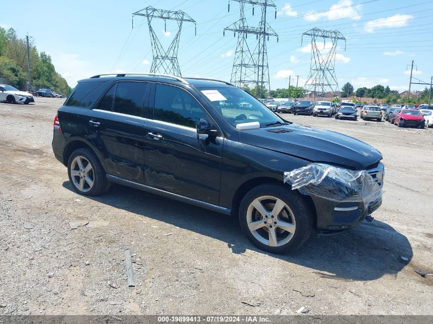 2016 MERCEDES-BENZ GLE 350 4MATIC