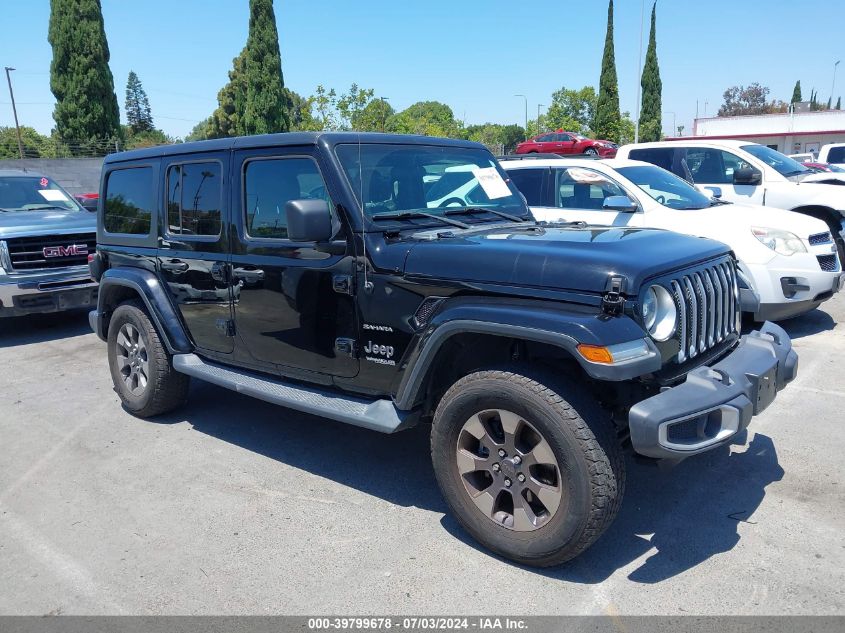 2019 JEEP WRANGLER UNLIMITED SAHARA 4X4