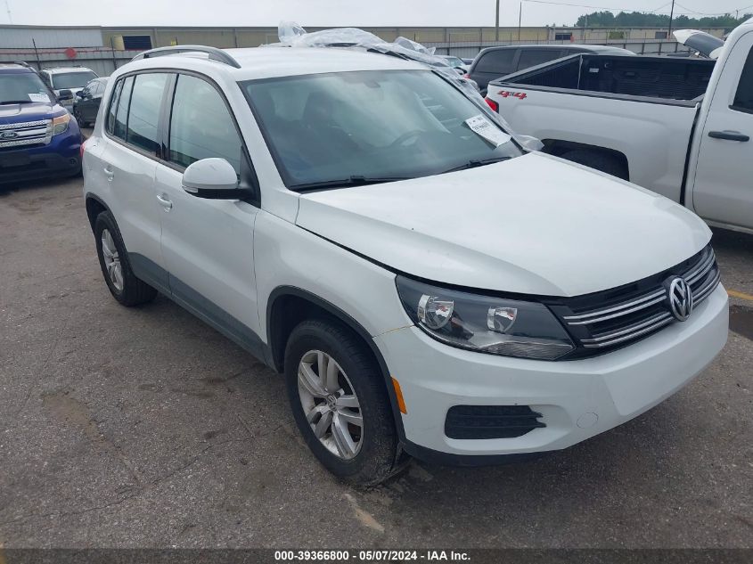 2017 VOLKSWAGEN TIGUAN 2.0T/2.0T S