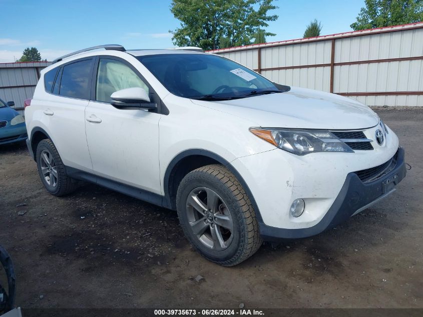 2015 TOYOTA RAV4 XLE