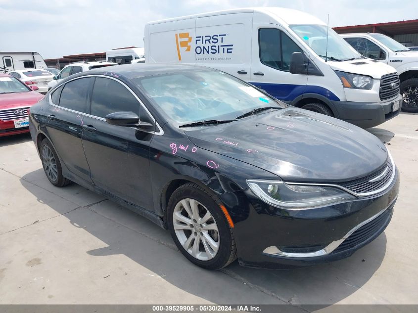 2016 CHRYSLER 200 LIMITED