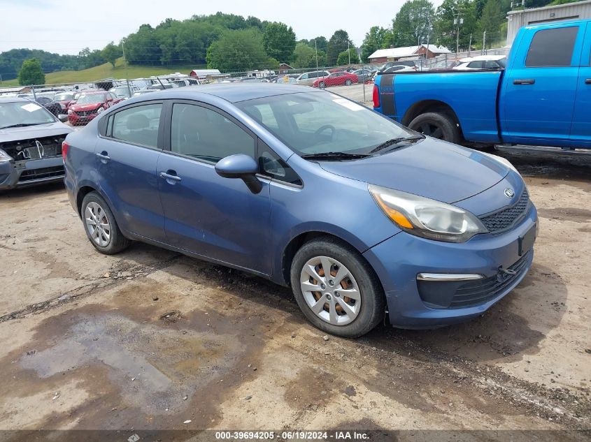 2016 KIA RIO LX