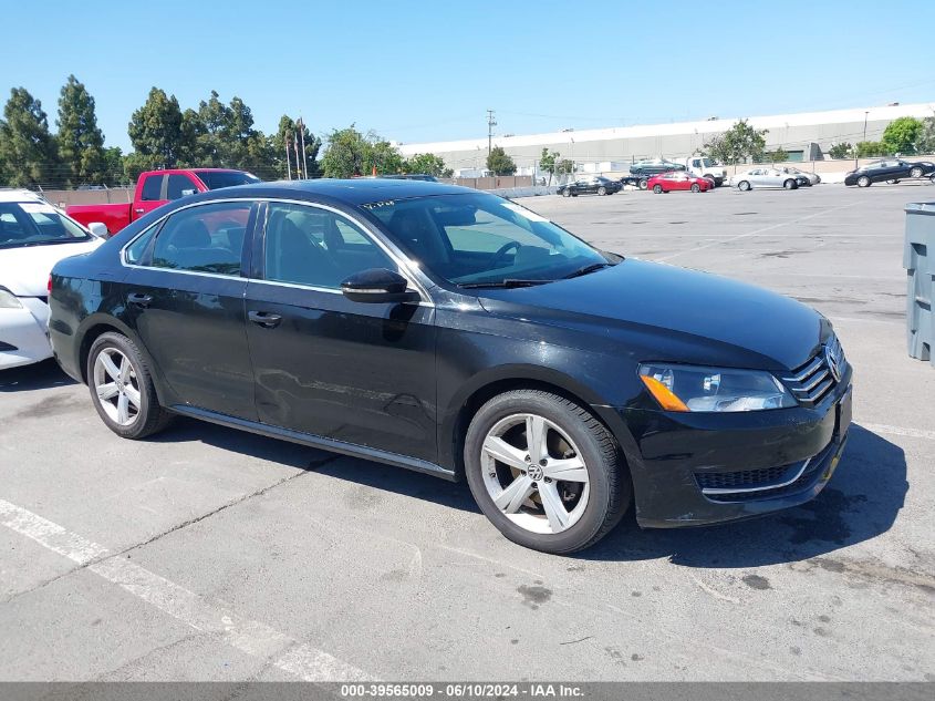 2012 VOLKSWAGEN PASSAT 2.5L SE