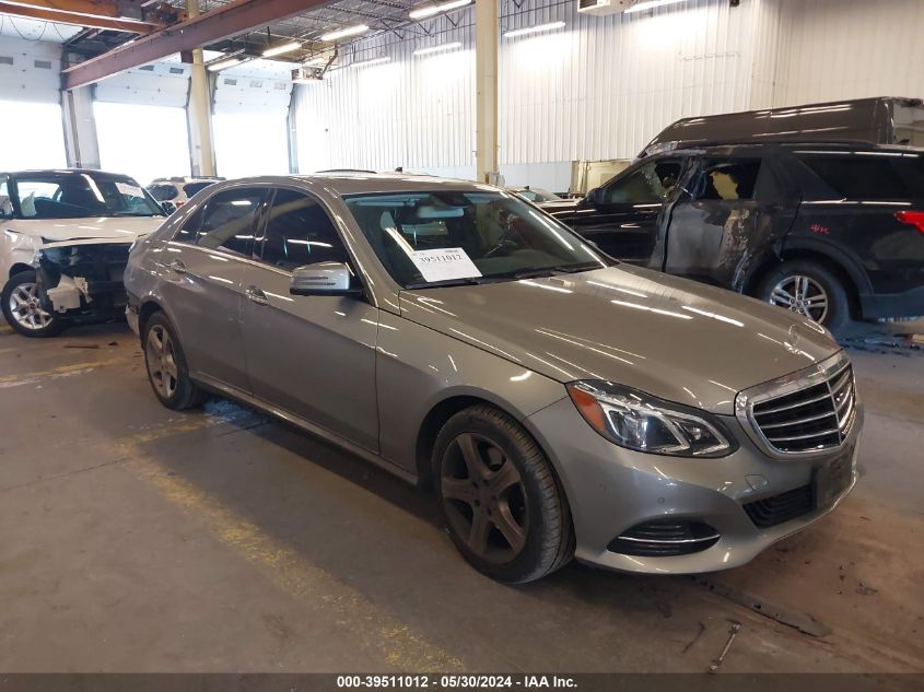 2014 MERCEDES-BENZ E 350 4MATIC