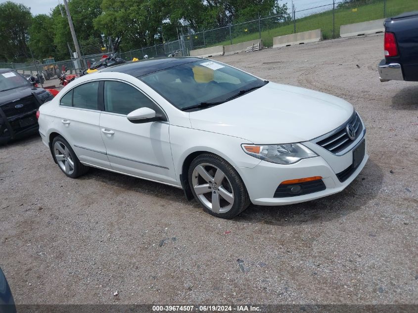 2012 VOLKSWAGEN CC LUXURY