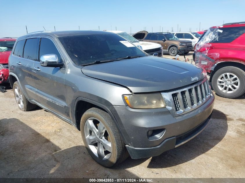 2012 JEEP GRAND CHEROKEE OVERLAND