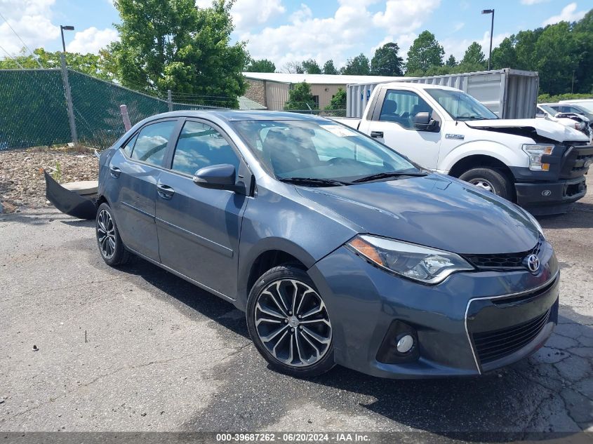 2014 TOYOTA COROLLA S PLUS