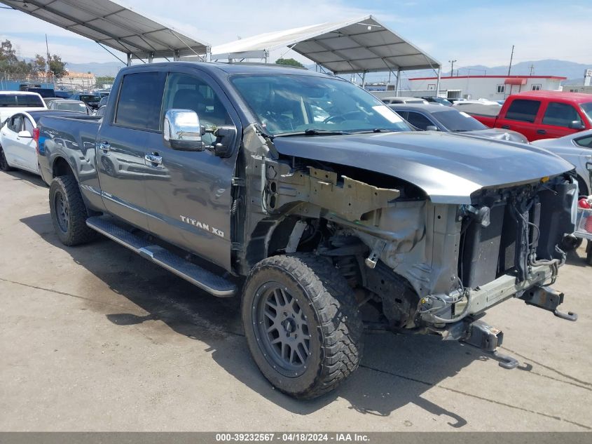 2017 NISSAN TITAN XD SL GAS