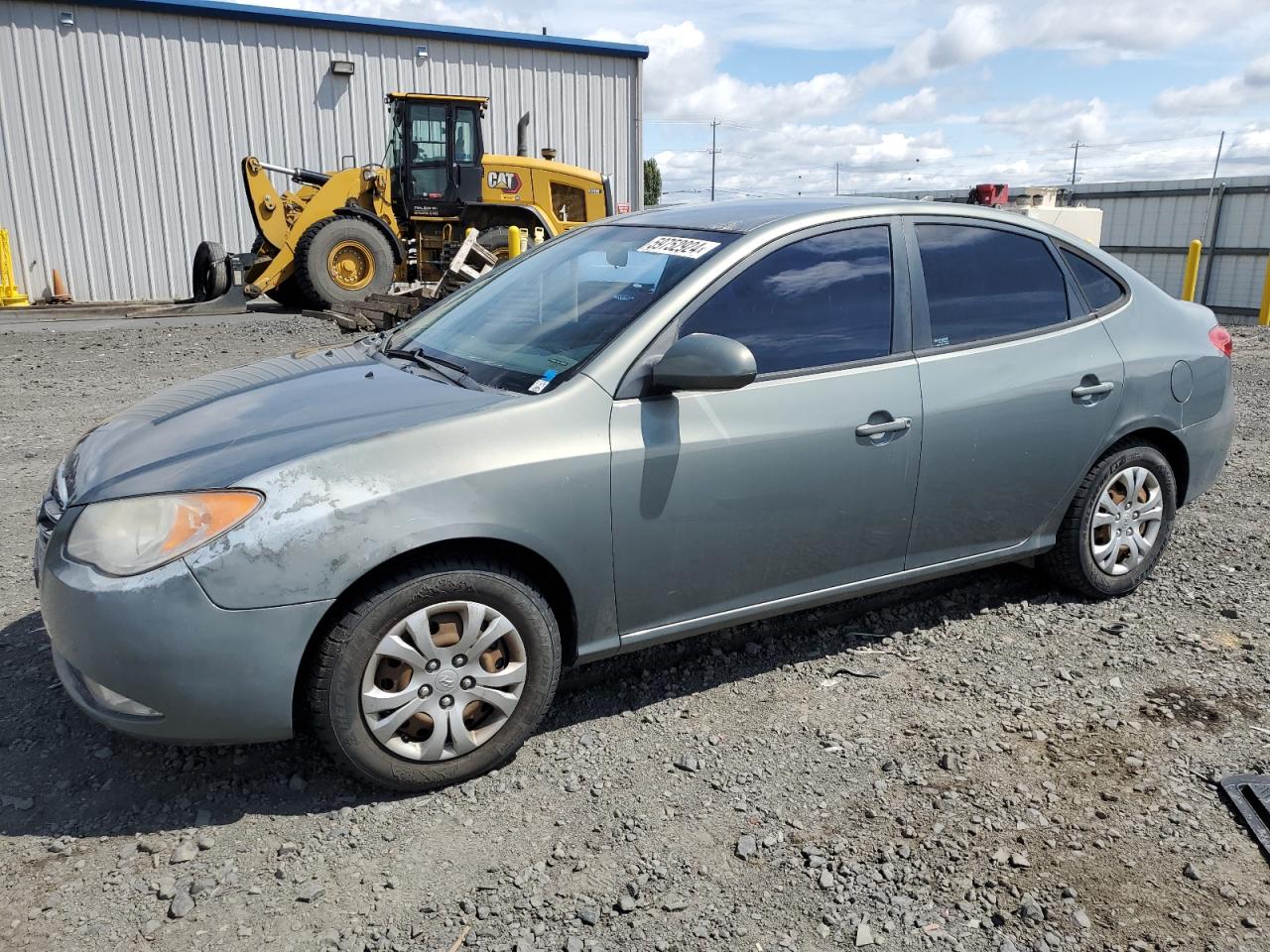 2010 HYUNDAI ELANTRA BLUE