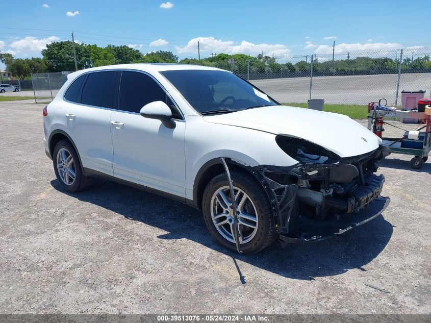 2016 PORSCHE CAYENNE