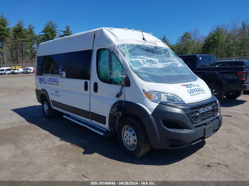 2023 RAM PROMASTER 2500 WINDOW VAN HIGH ROOF 159 WB